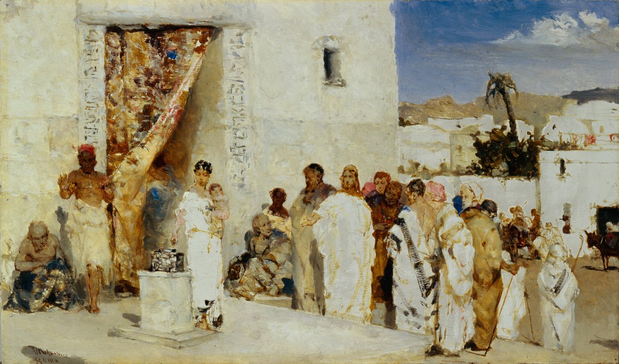 Az özvegy atka, 1890-es évek alkotó: Vasilii Kotarbinsky