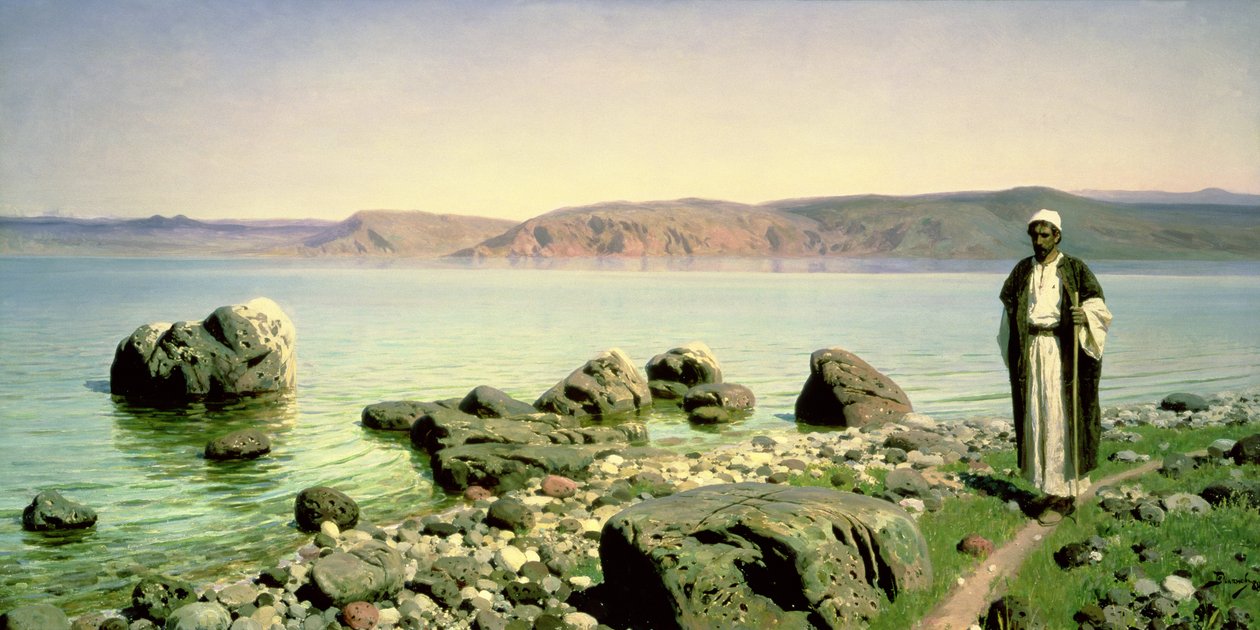 A Galileai-tengernél, 1888 alkotó: Vasilij Dmitrievich Polenov
