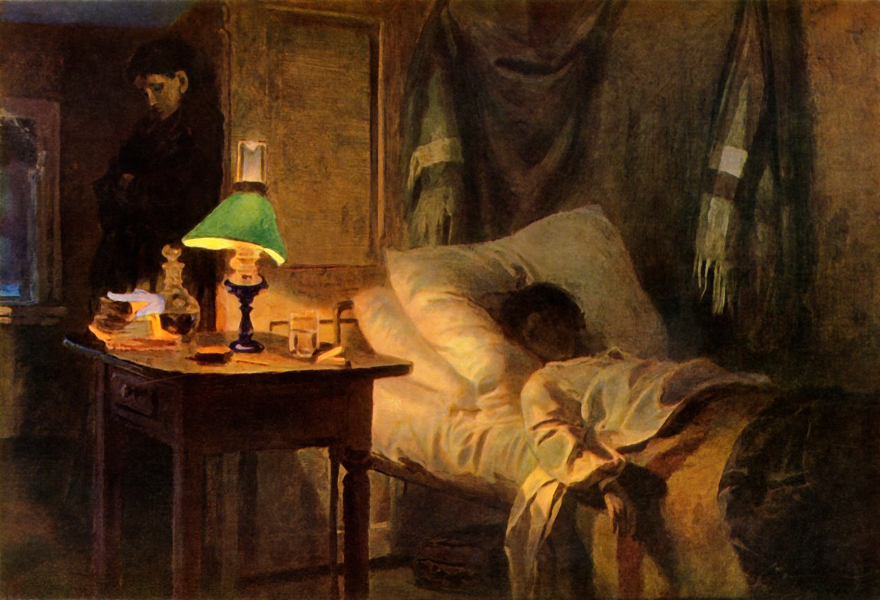 „The Invalid”, 19. század vége – 20. század eleje, 1965. alkotó: Vasilij Dmitrievic Polenov