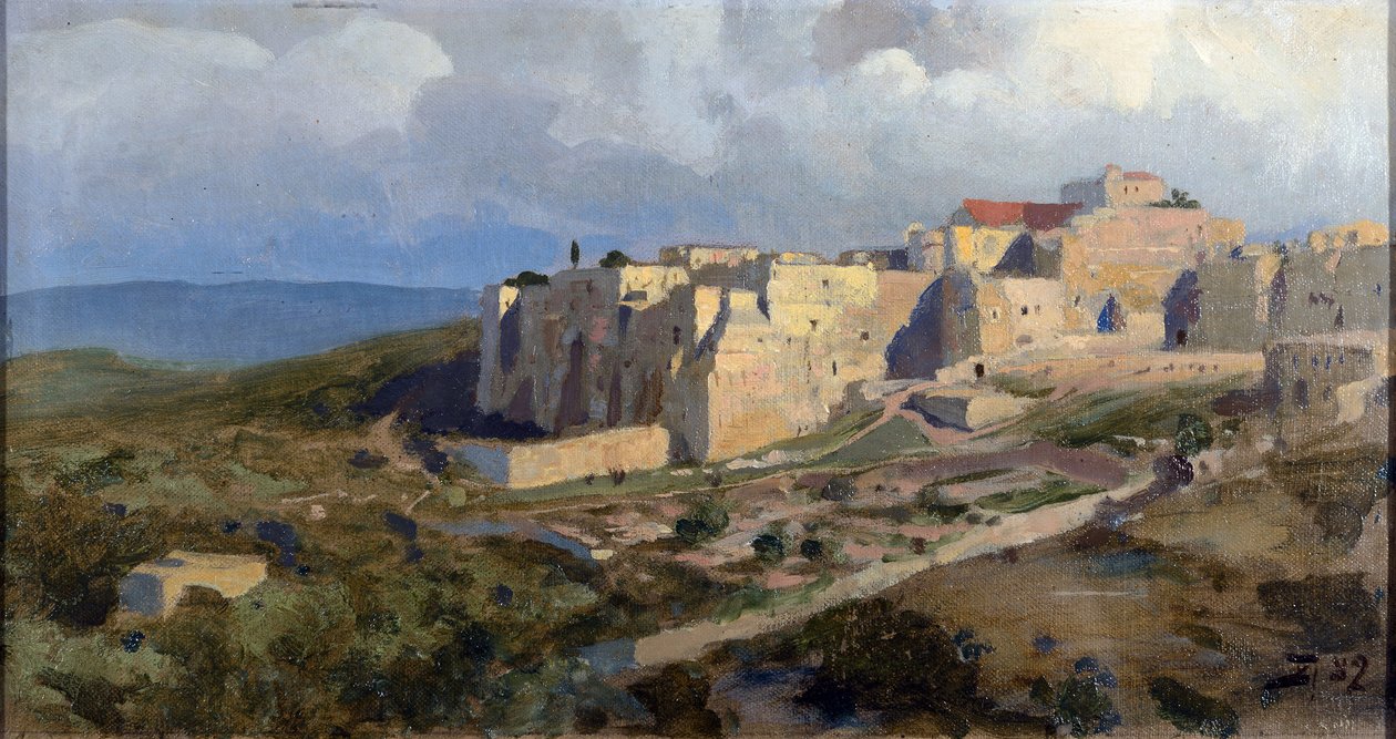 Bethlehem ou Bethlehem - Bethlehem par Polenov, Vaszilij (Vaszilij, Vaszilij) Dmitrievich (1844-1927) alkotó: Vasilij Dmitrievich Polenov