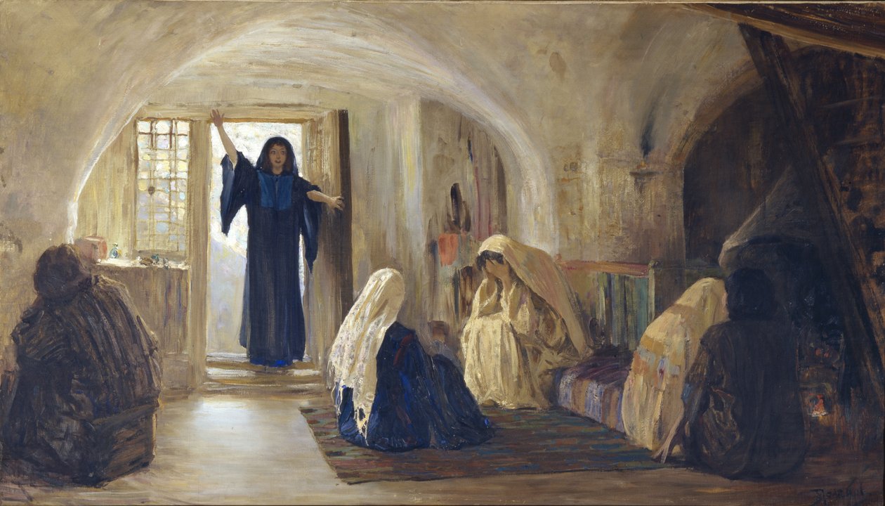 Könnyes örömbe torkollott, 1899-1905 alkotó: Vasilij Dmitrievich Polenov