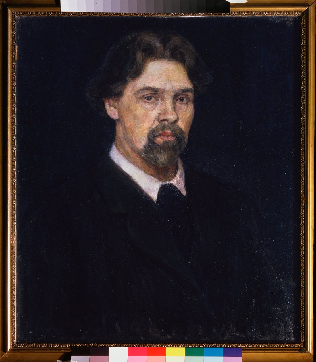 Önarckép - Önarckép - Vaszilij Ivanovics Szourikov (Vaszilij Szurikov vagy Vaszilij Surikov) festménye (1848-1916), olaj, vászon alkotó: Vasilij Ivanovic Surikov