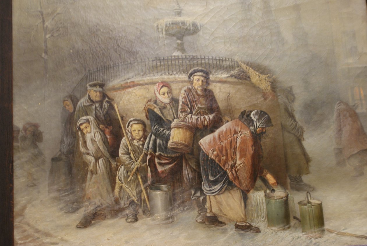 V. Perov. Ocherednaya g bassejna alkotó: Vasili Grigorevich Perov