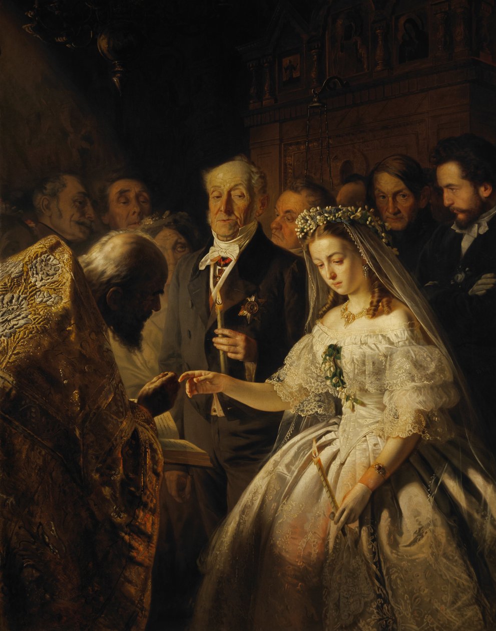Az egyenlőtlen házasság alkotó: Vasily Pukirev