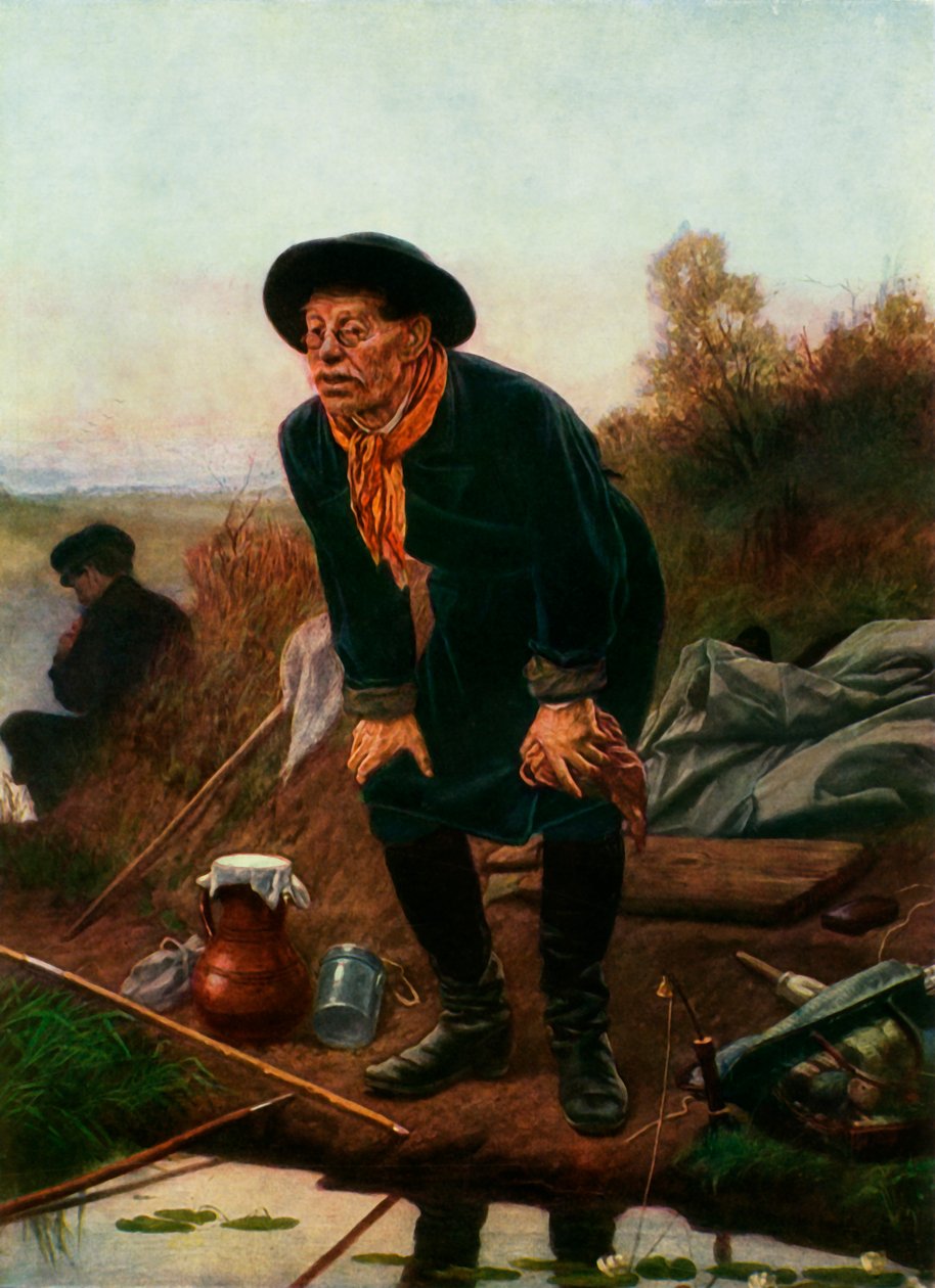 „A halász”, 1871, 1965. alkotó: Vasily Perov