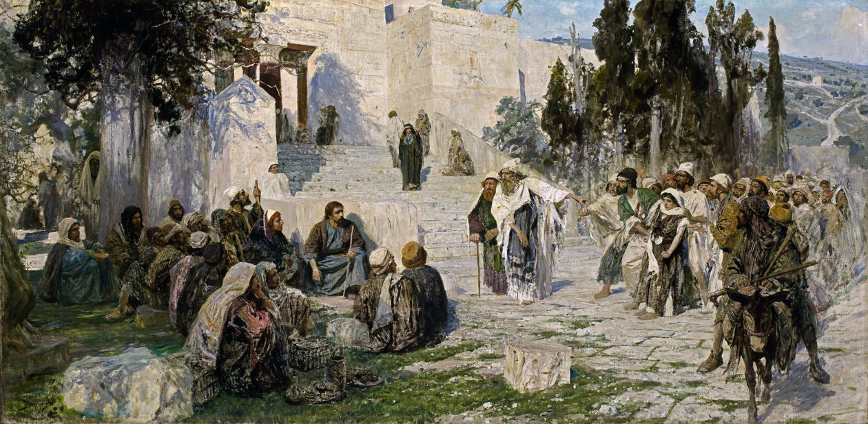 Aki bűntelen... alkotó: Vasily Polenov