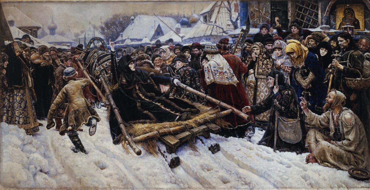 Boyarynya Morozova alkotó: Vasily Surikov