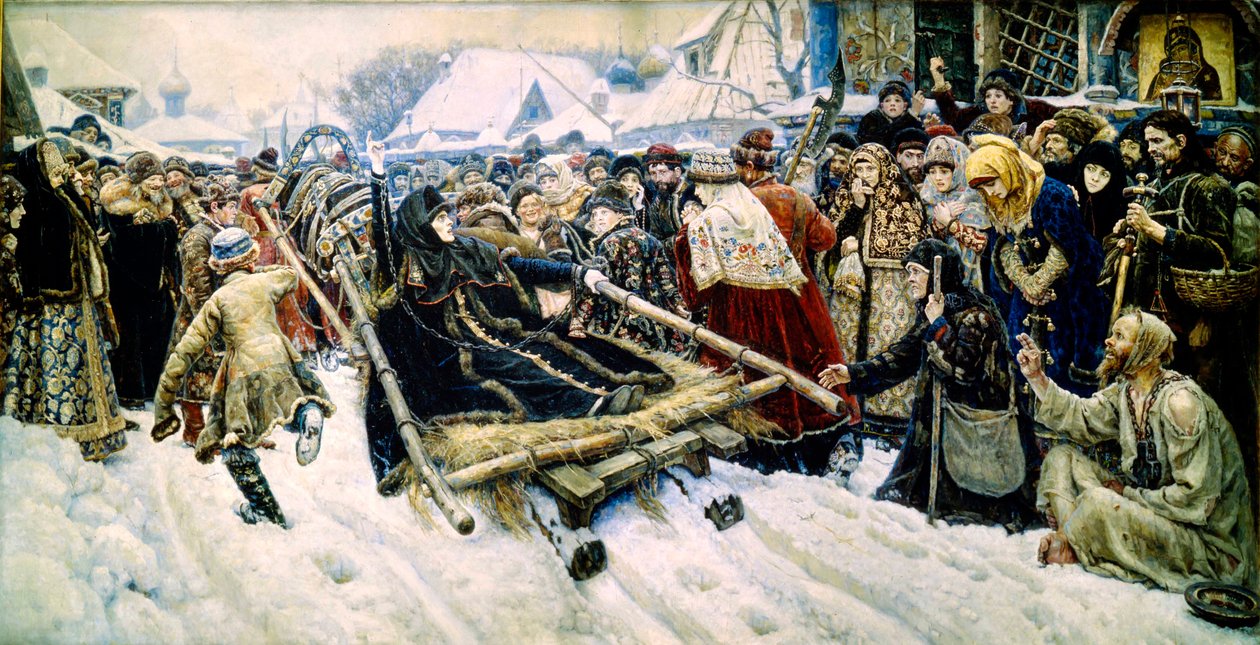 Boyarynya Morozova, 1887. alkotó: Vasily Surikov