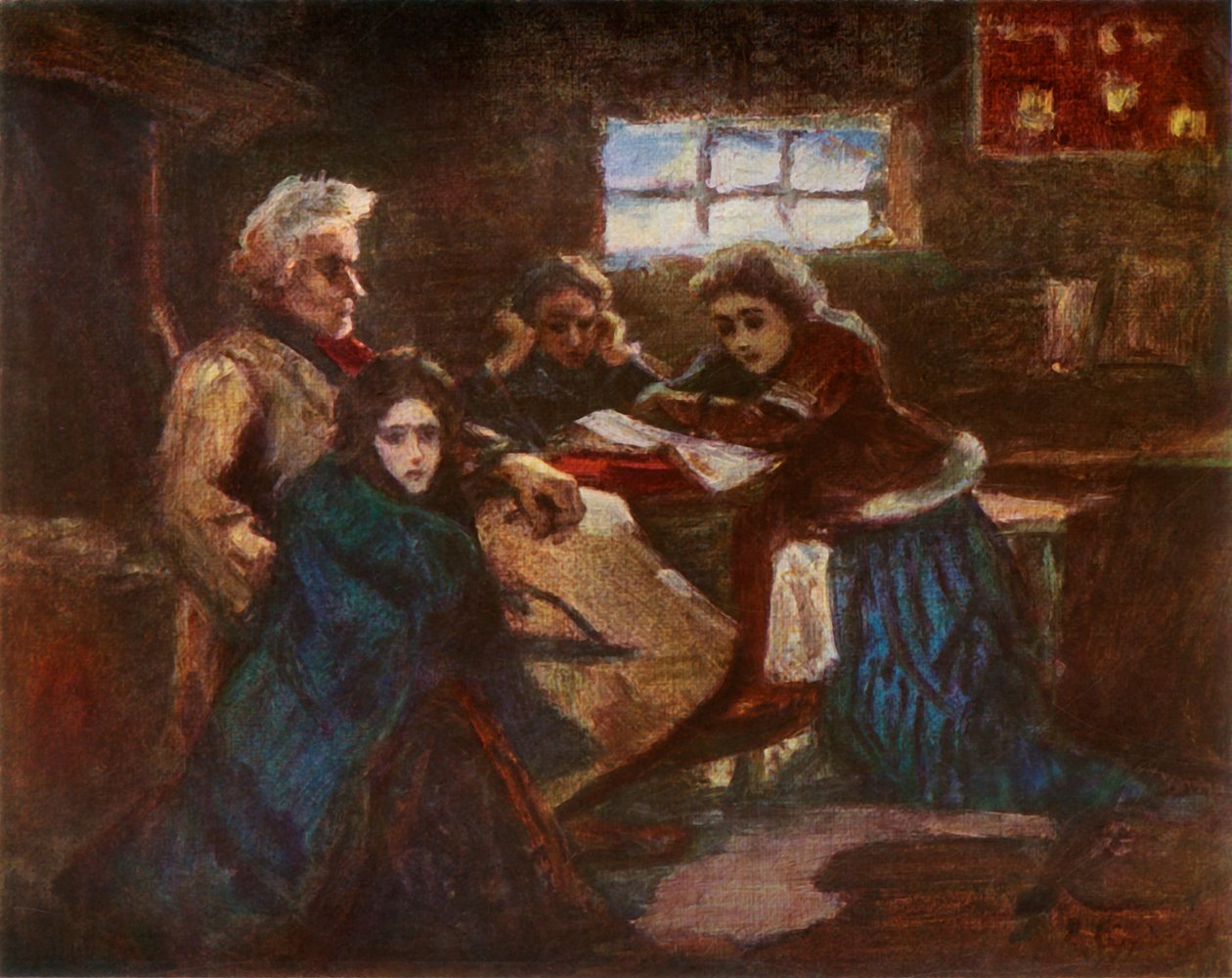 Mensikov Berezovoban egy tanulmány, 1881, 1965. alkotó: Vasily Surikov
