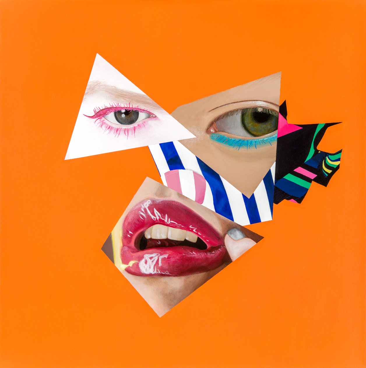 Clown Sauce, 2015 (Akril, vászon) alkotó: Vaskeen Vaskeen