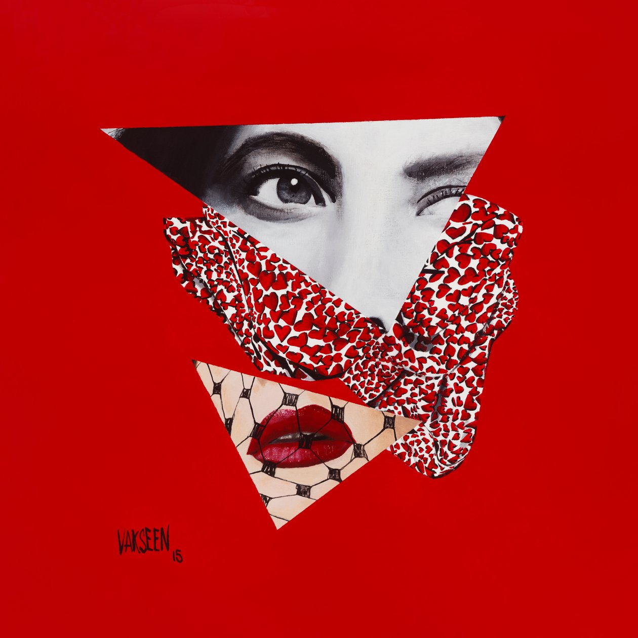 Imitation of Love, 2015 (akril, fapanel) alkotó: Vaskeen Vaskeen