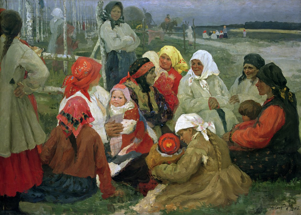 Parasztasszonyok, 1905 alkotó: Vassa Epifanova