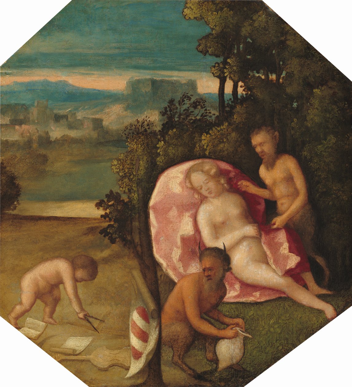 Allegória alkotó: Venetian 16th Century