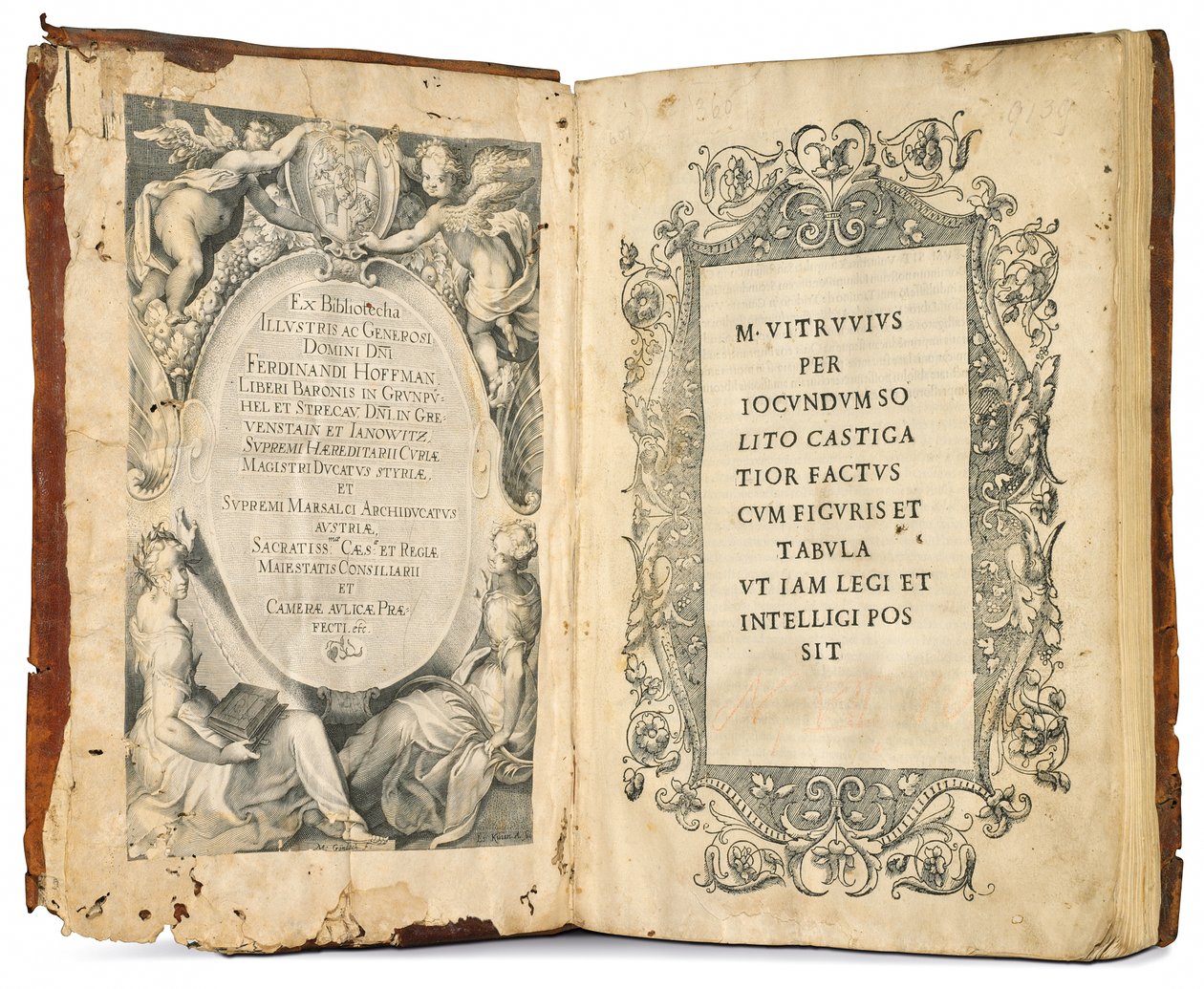 Marcus Vitruvius Pollio tíz könyve az építészetről, Fra Giovanni Giocondo szerkesztette, 1511 alkotó: Venetian School