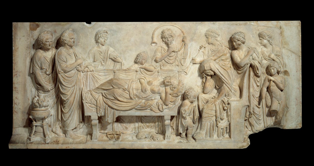 Funebre Bas domborműves márvány szertartás Velencében a 16. század elején Párizs, Louvre Múzeum alkotó: Venetian School