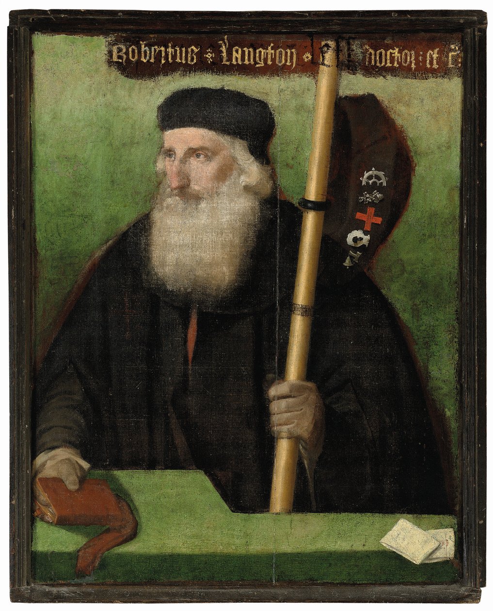 Robert Langton portréja, 1512-13 alkotó: Venetian School