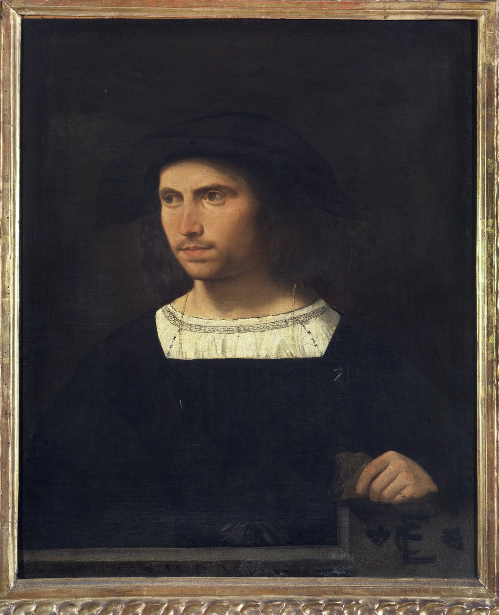 Fiatal férfi portréja, 1515 alkotó: Venetian School