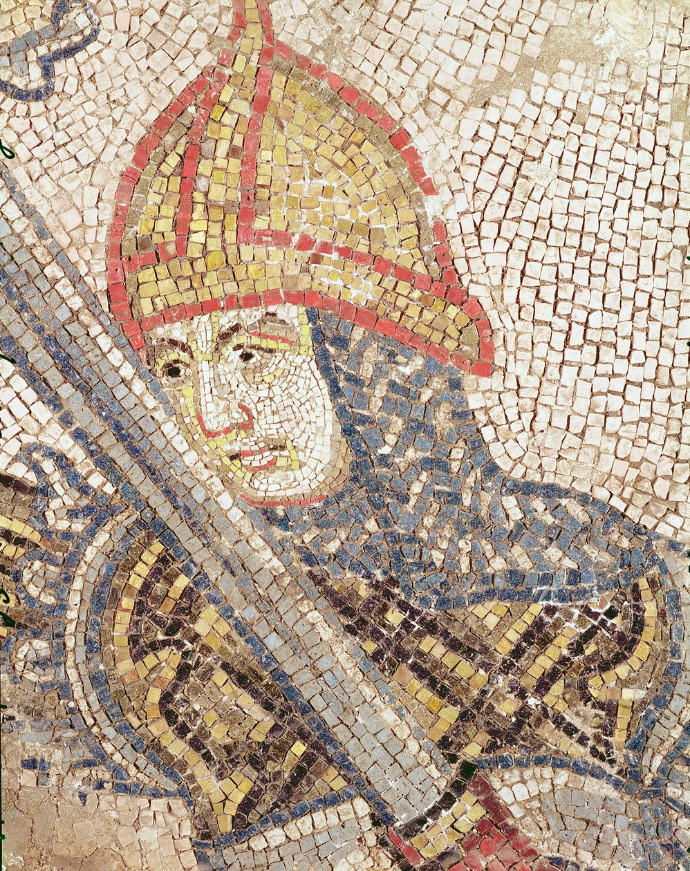 Katona karddal (mozaik) alkotó: Byzantine School