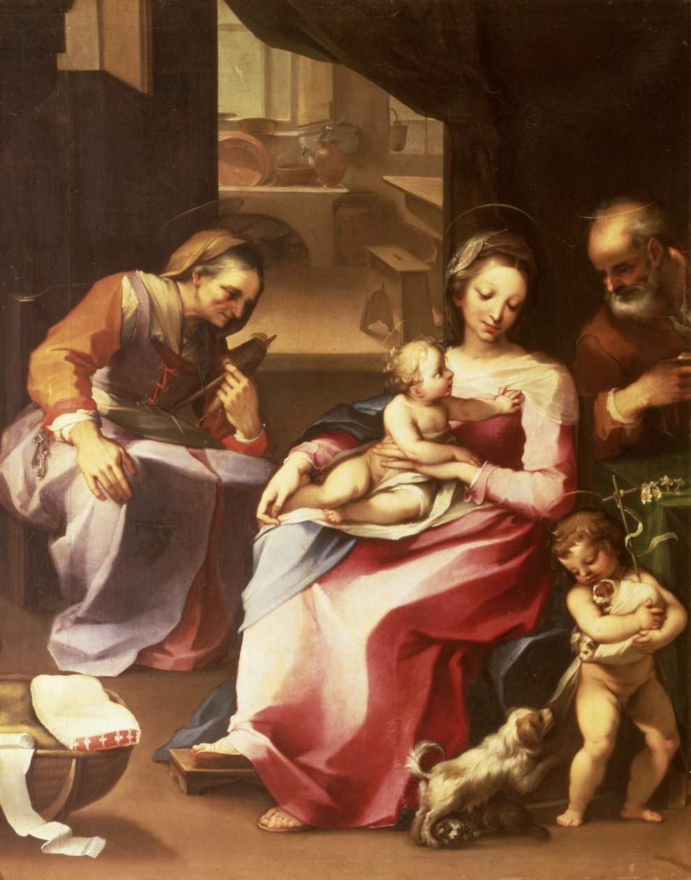 Szent Család alkotó: Ventura di Arcangelo Salimbeni