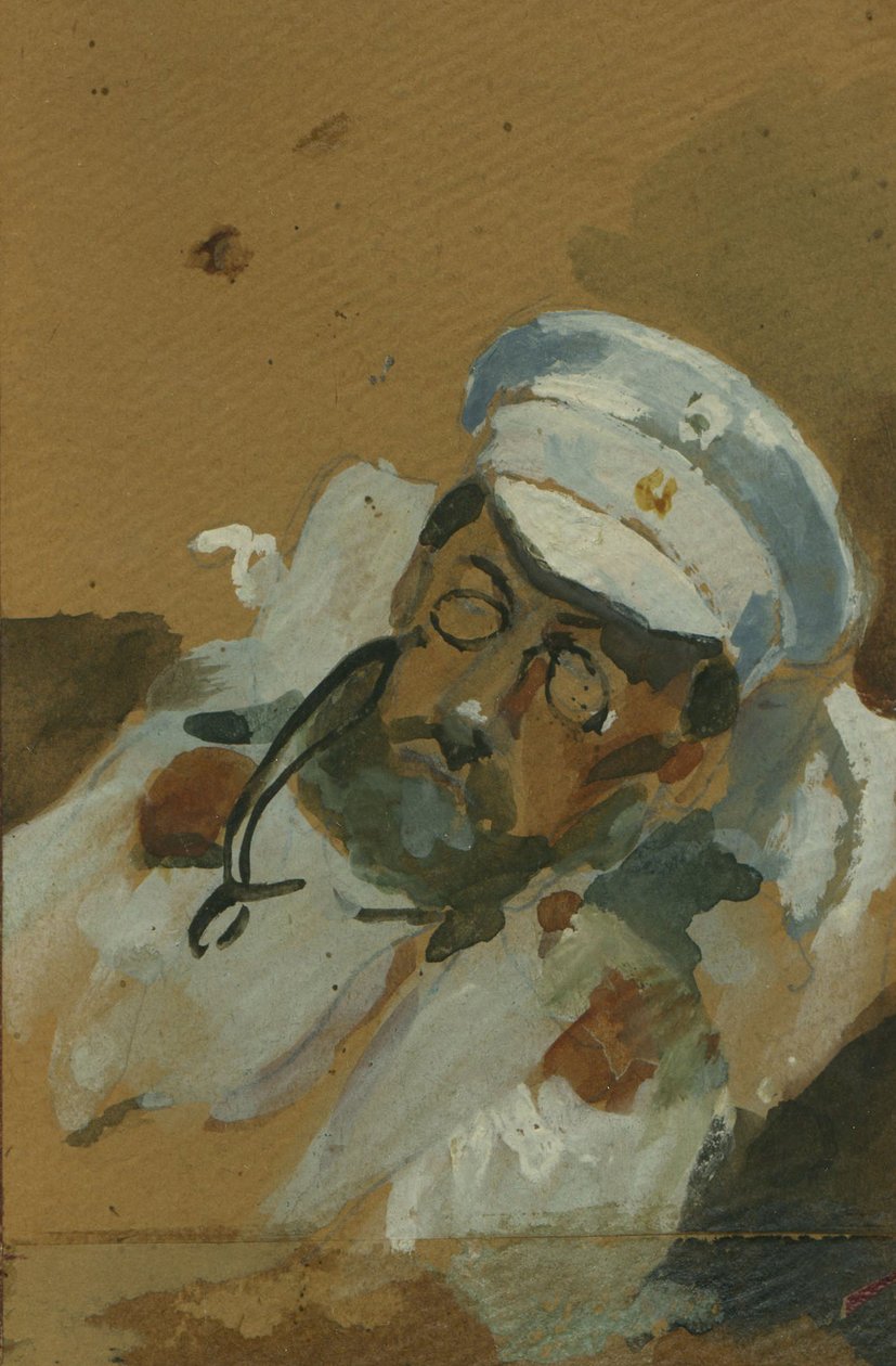 Vlagyimir Alekszejevics Hlebnyikov portréja, p. 1895 alkotó: Vera Vladimirovna Khlebnikova