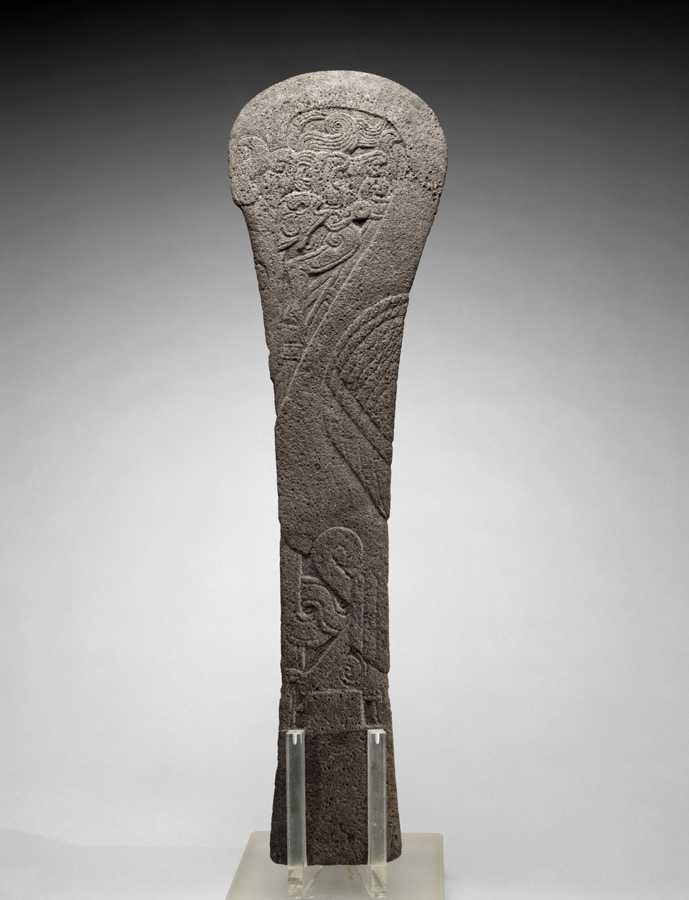 Palma vízimadárral, i.sz. 300-1200 (bazalt) alkotó: Veracruz Veracruz