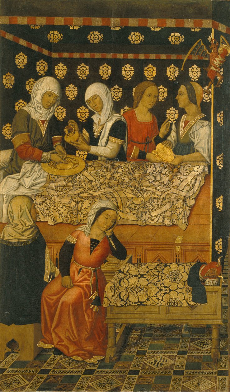 Szent István születése alkotó: Vergós Family