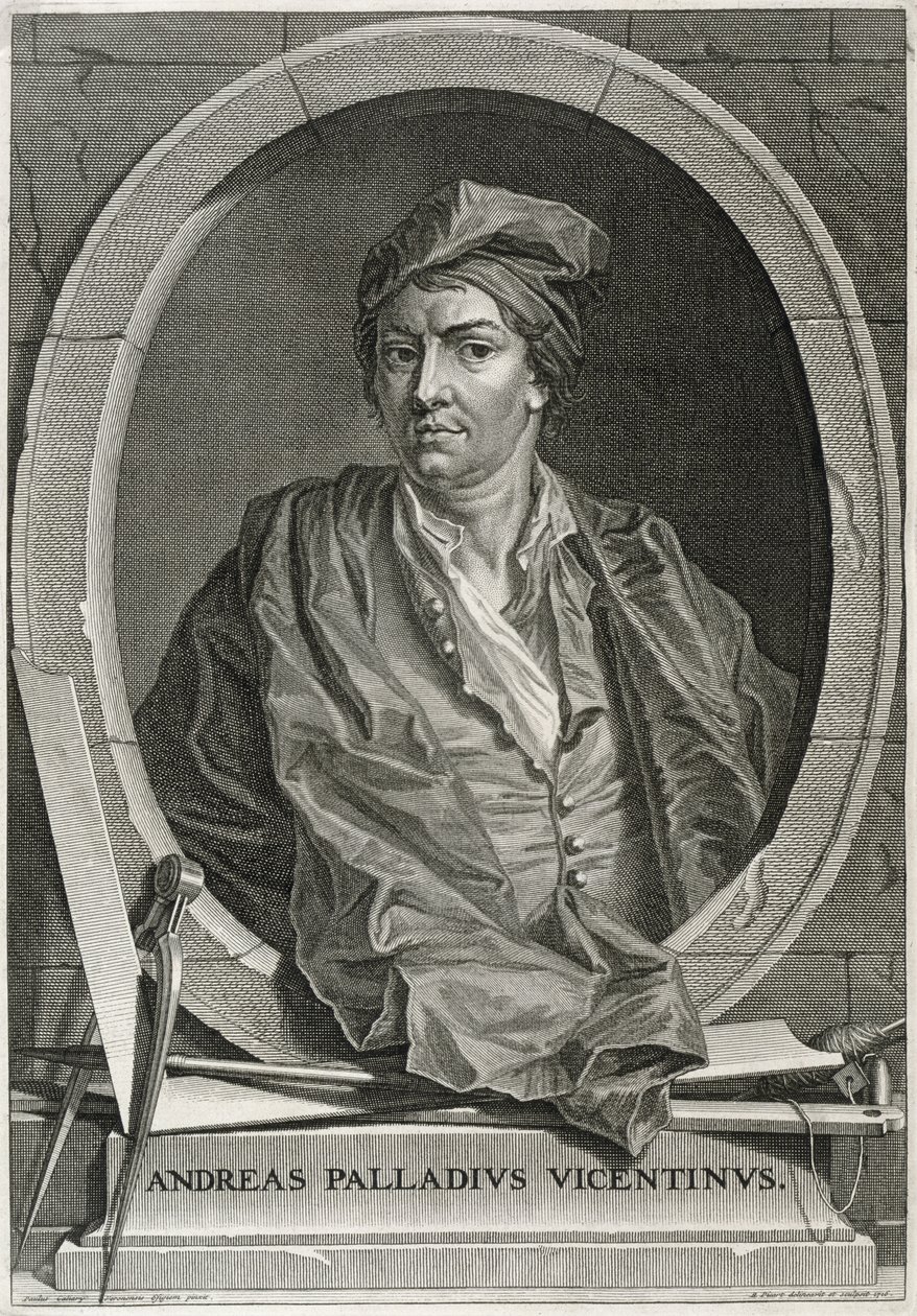 Andrea Palladio (1508-80) metszett: Bernard Picart (1673-1733) 1716 alkotó: Paolo Veronese