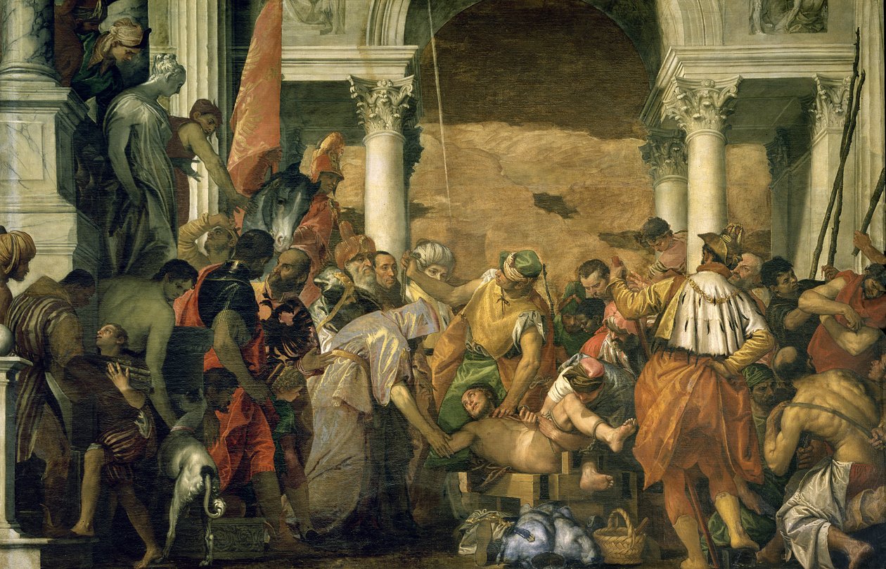 Szent Sebestyén vértanúhalála, 1565 alkotó: Paolo Veronese