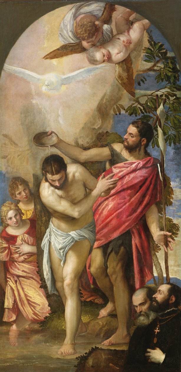 Krisztus keresztsége alkotó: Paolo Veronese