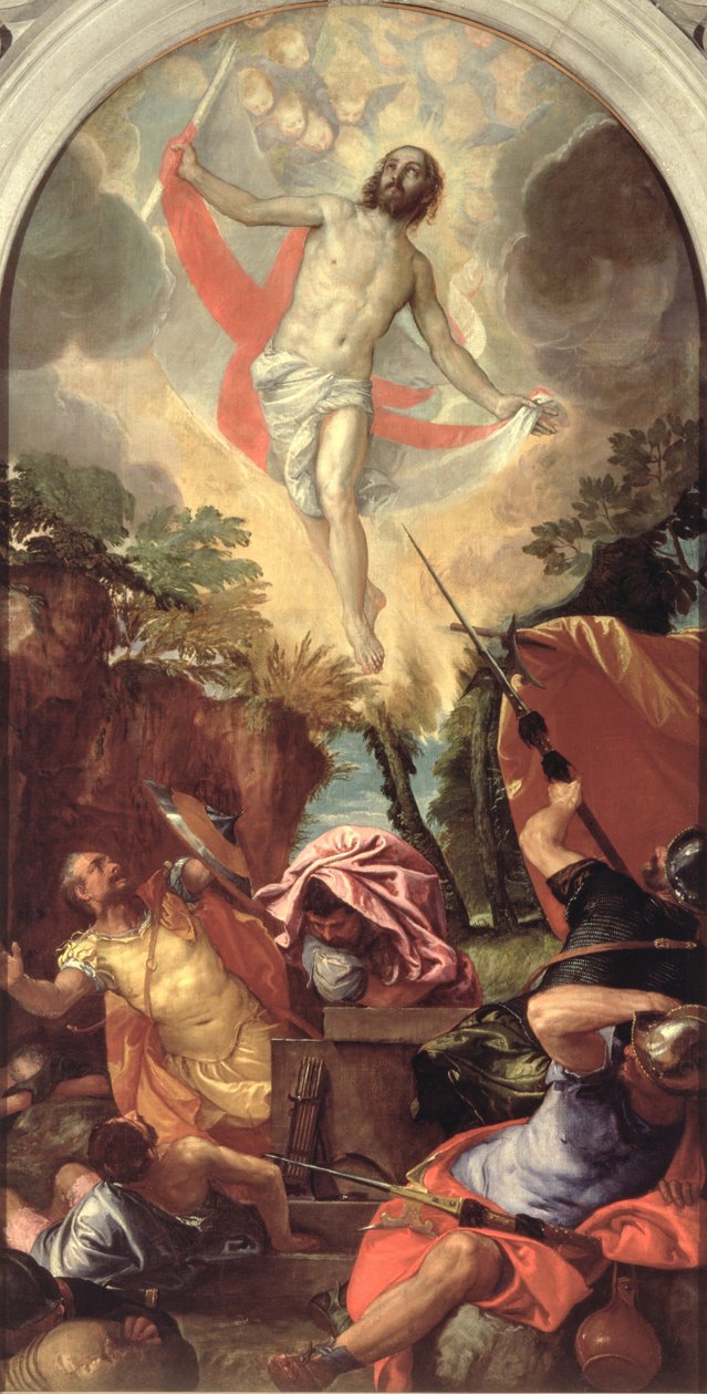 Krisztus feltámadása alkotó: Paolo Veronese