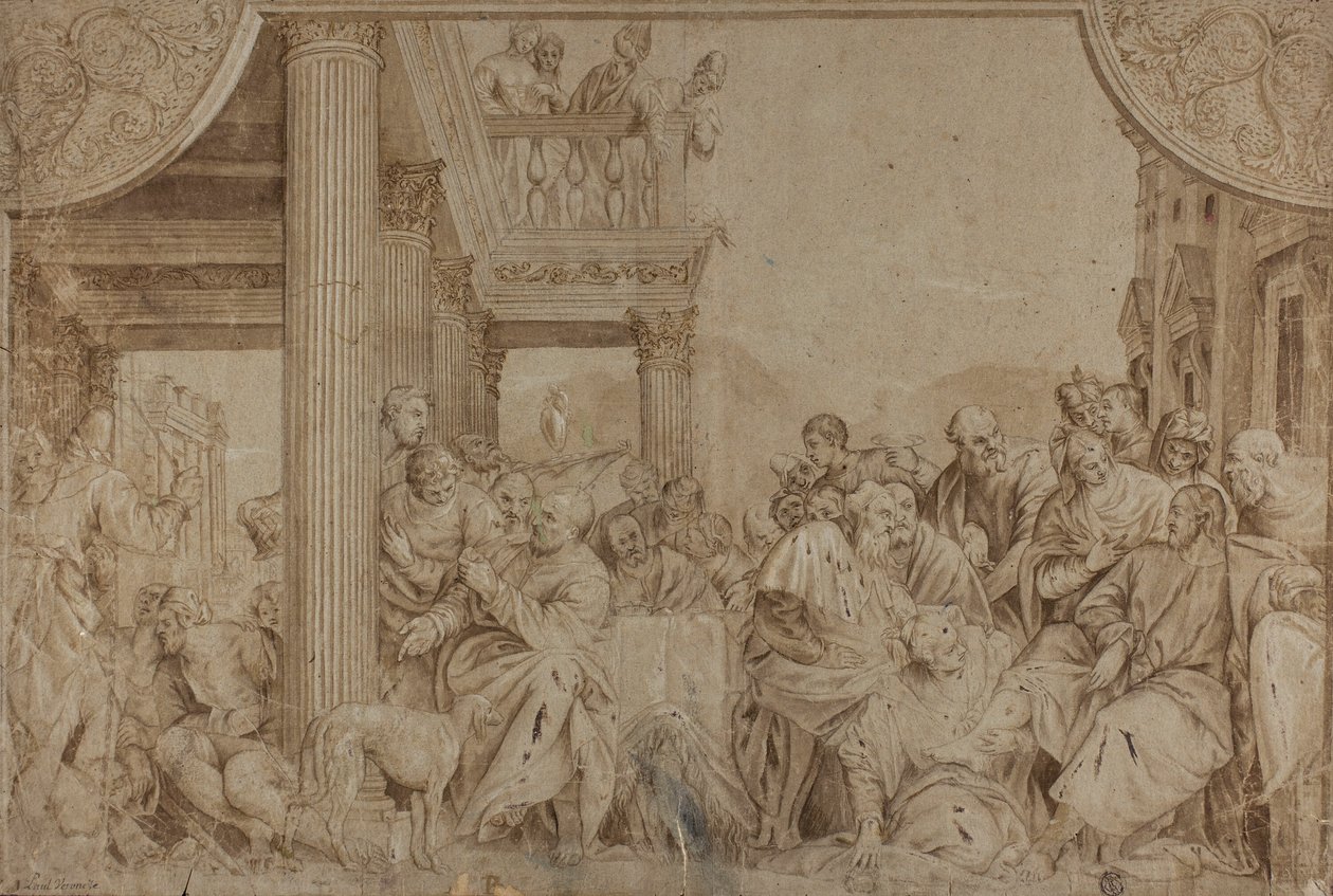 Krisztus Simon házában alkotó: Veronese (Paolo Caliari)