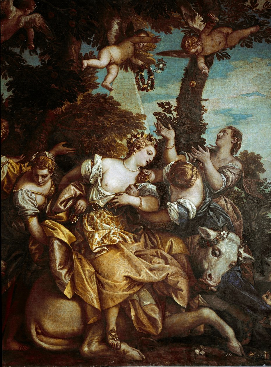 Európa elrablása. Paolo Caliari Paolo Veronese festménye alkotó: Veronese