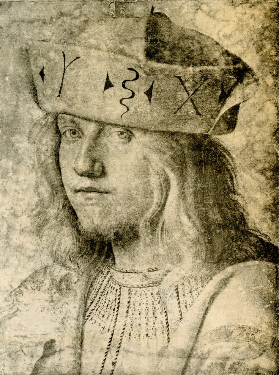 Fiatal nemes, sapkás alkotó: Veronese School Veronese School