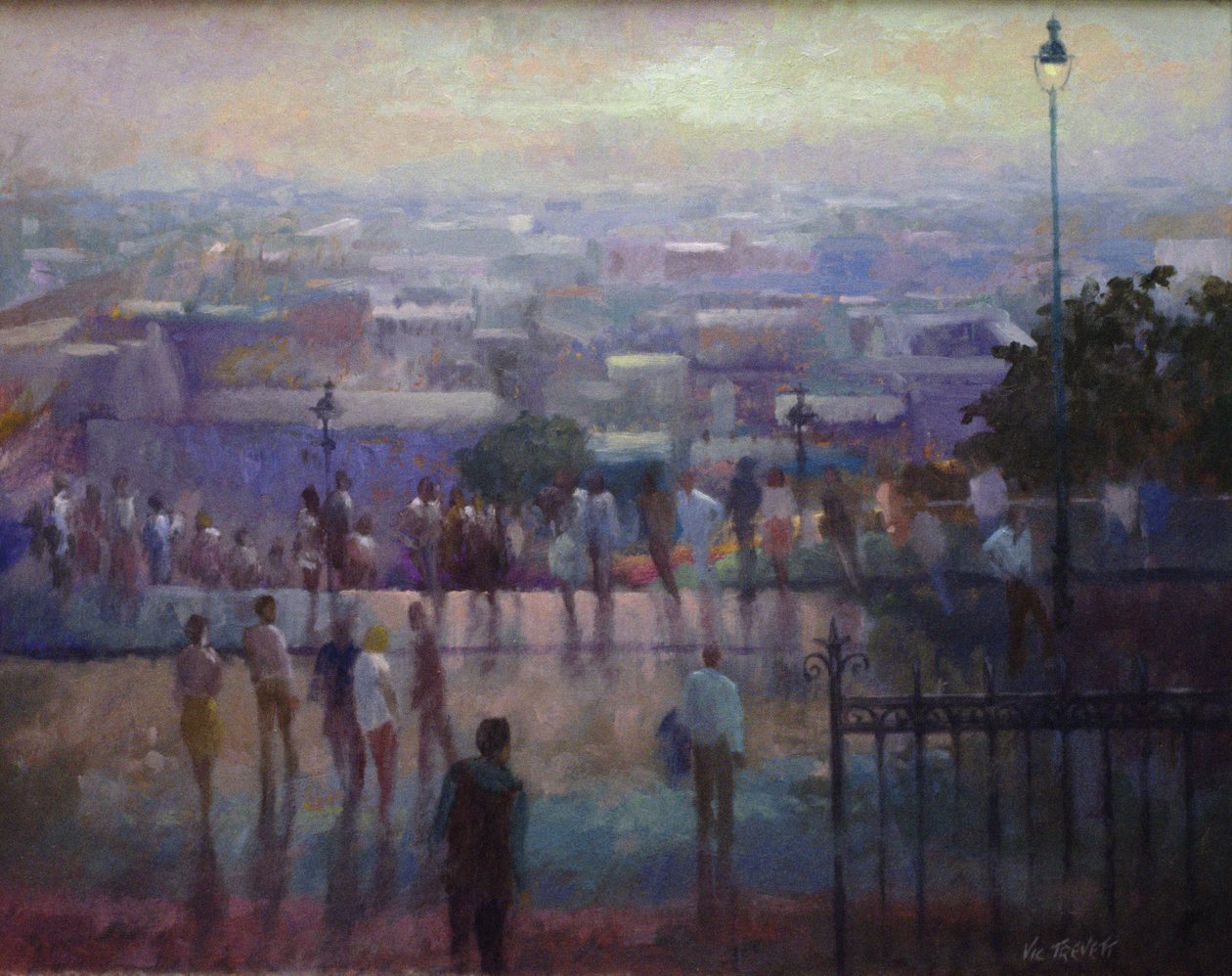 A Sacre Coeur lépéseiről, 1992 alkotó: Vic Trevett