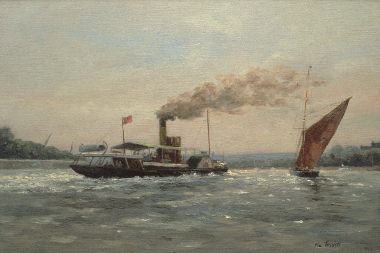 Múlt a Medway-n alkotó: Vic Trevett
