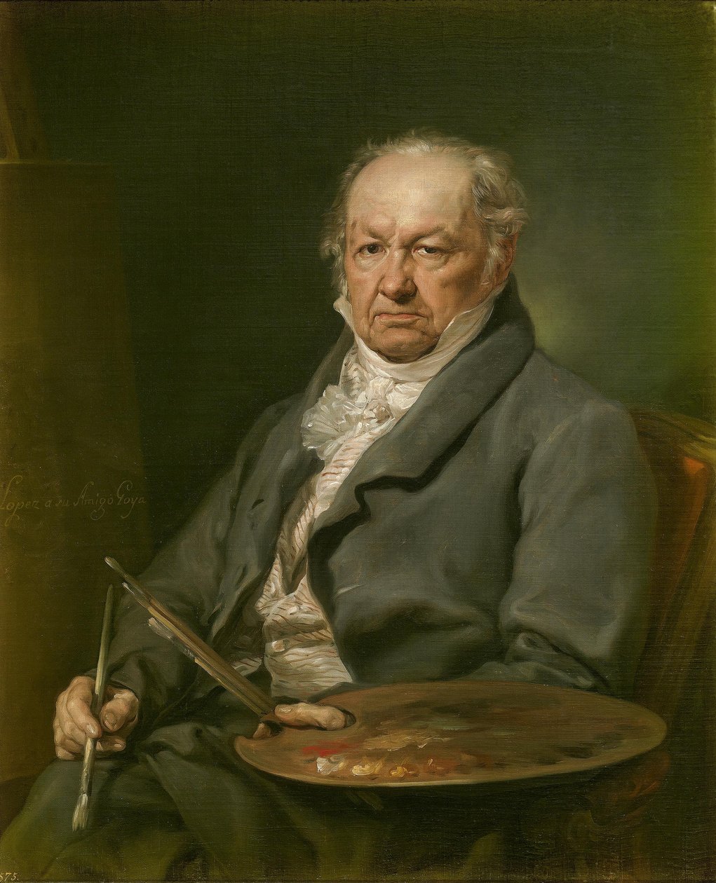 Francisco de Goya és Lucientes alkotó: Vicente Lopez y Portana
