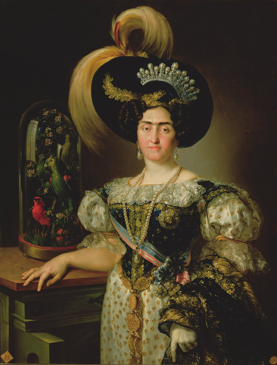 Maria Francisca de Braganca és Bourbon alkotó: Vicente Lopez y Portana