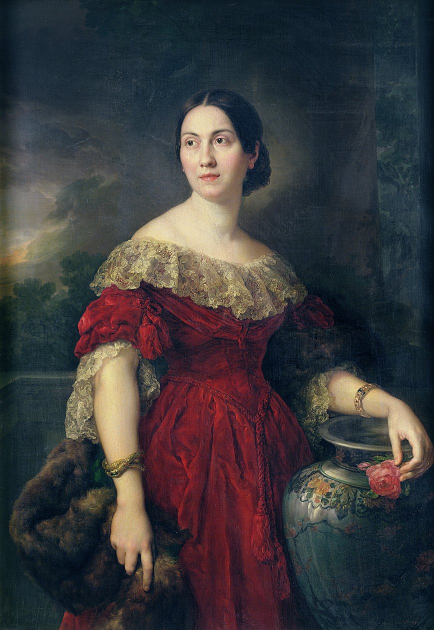 Mrs. Aaron Vail (Emilie Salles) 1842 (a párért lásd: 149700) alkotó: Vicente Lopez y Portana