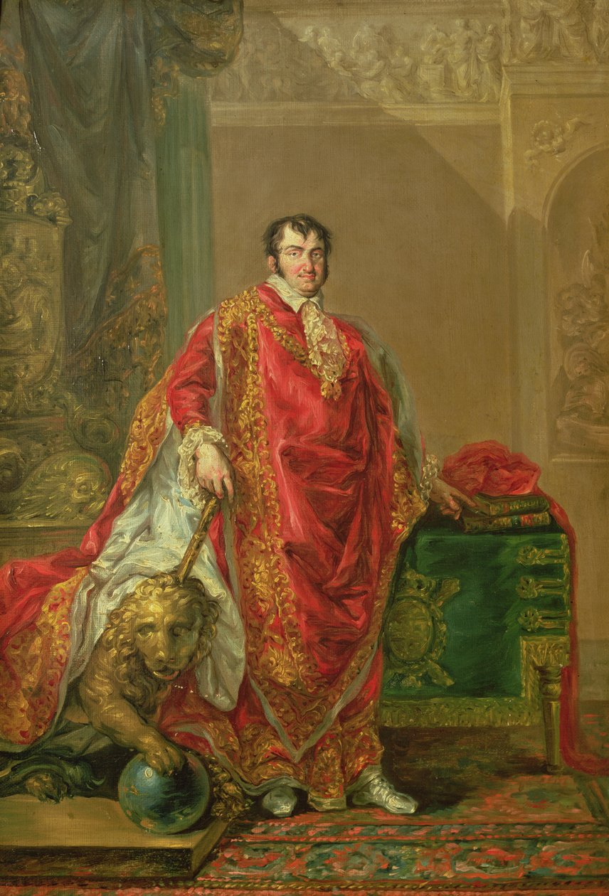 VII. Ferdinánd portréja (1784-1833) 1808-11 alkotó: Vicente Lopez y Portana