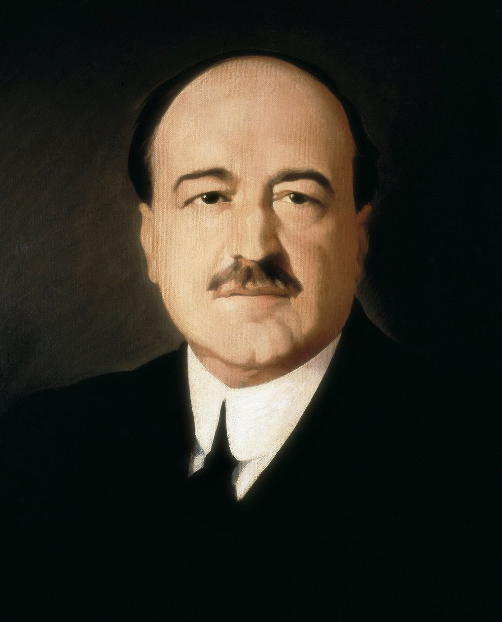 Vicente BLASCO IBANEZ (1867-1928) spanyol író, újságíró és politikus portréja (olaj, vászon) alkotó: Vicente Blasco Ibanez