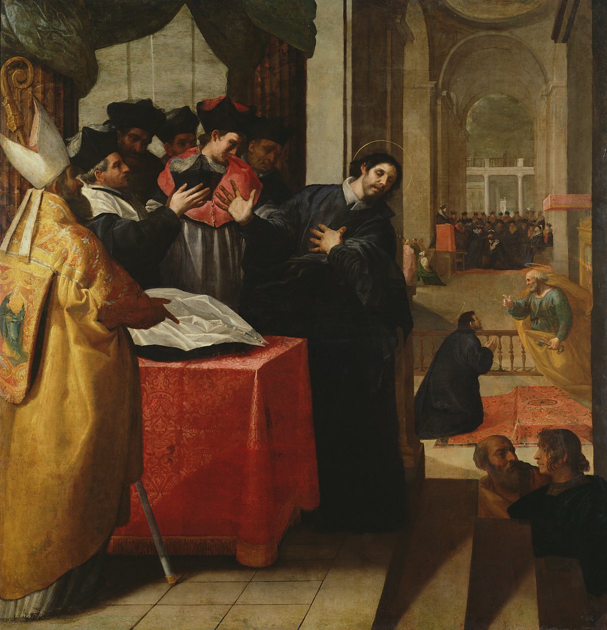 St. Jean de Matha lemond doktori címéről alkotó: Vicente Carducho