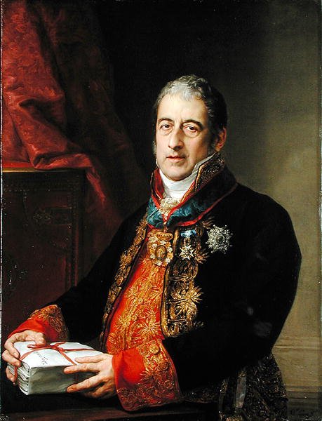 Juan Miguel de Grijalba portréja, 1825 körül (olaj, vászon) alkotó: Vicente Lopez y Portana