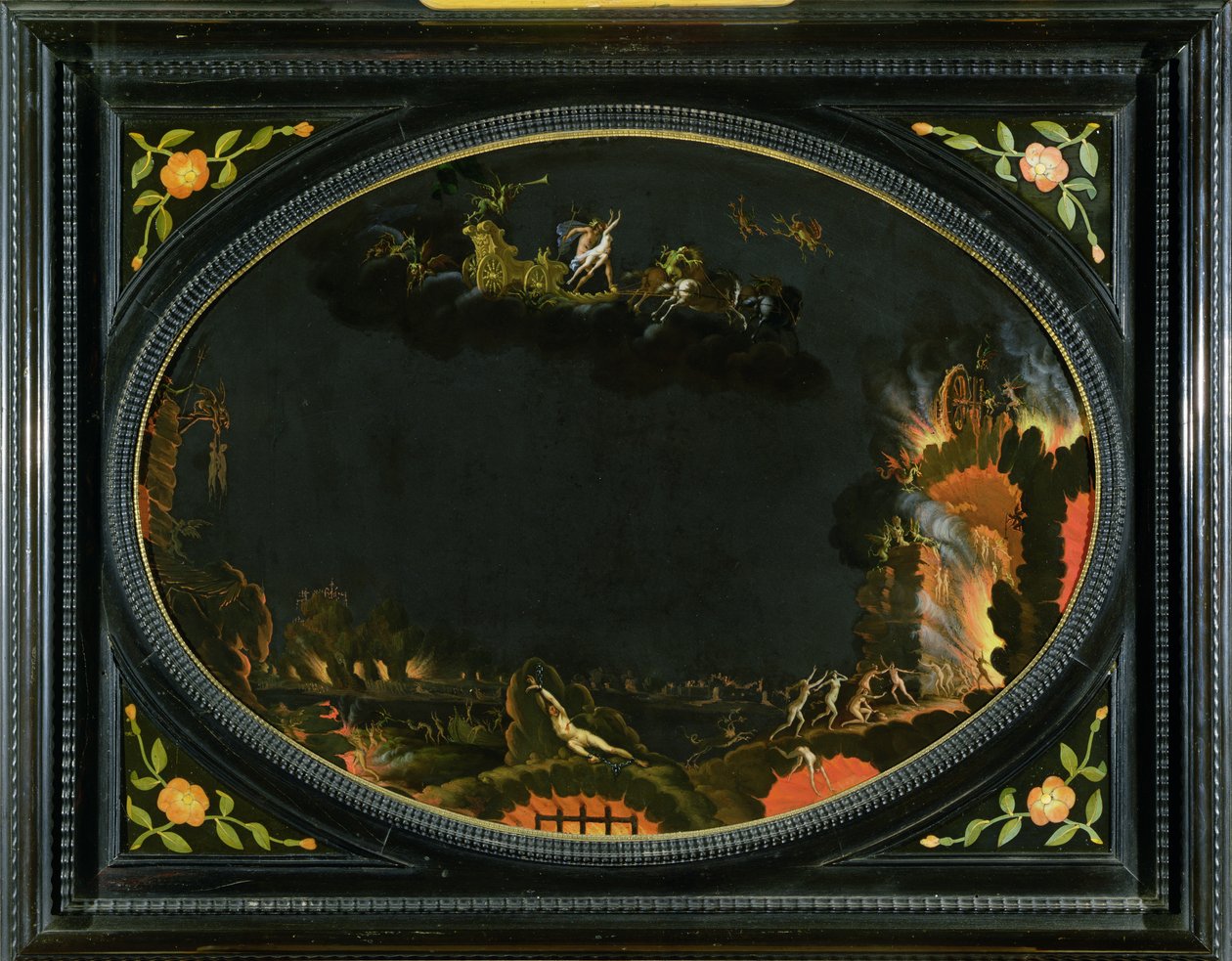 Inferno, 1634 körül alkotó: Vicenzo Mannozzi or Manozzi