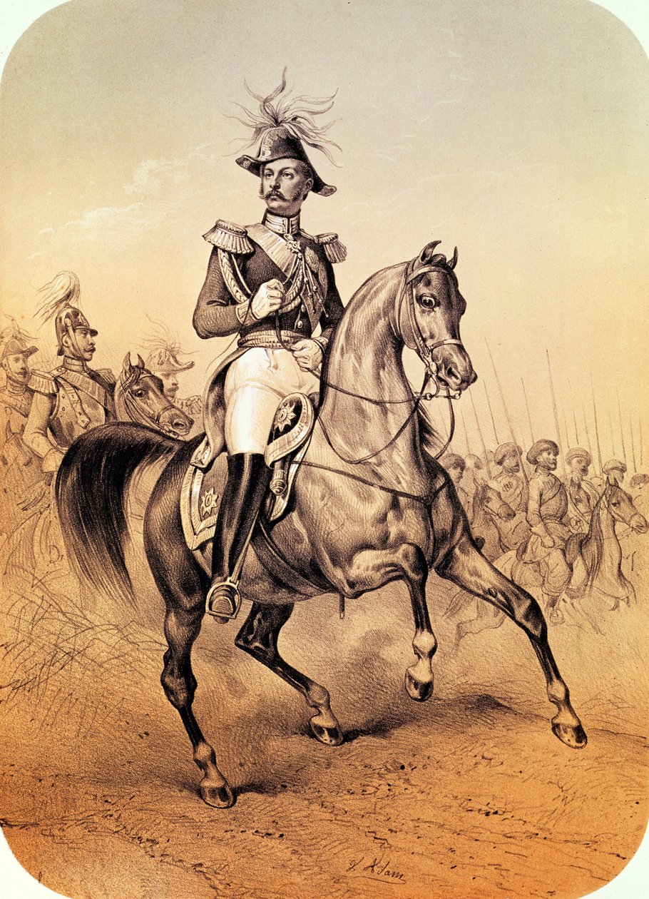 II. Sándor (1818-81) orosz cár alkotó: Victor Adam