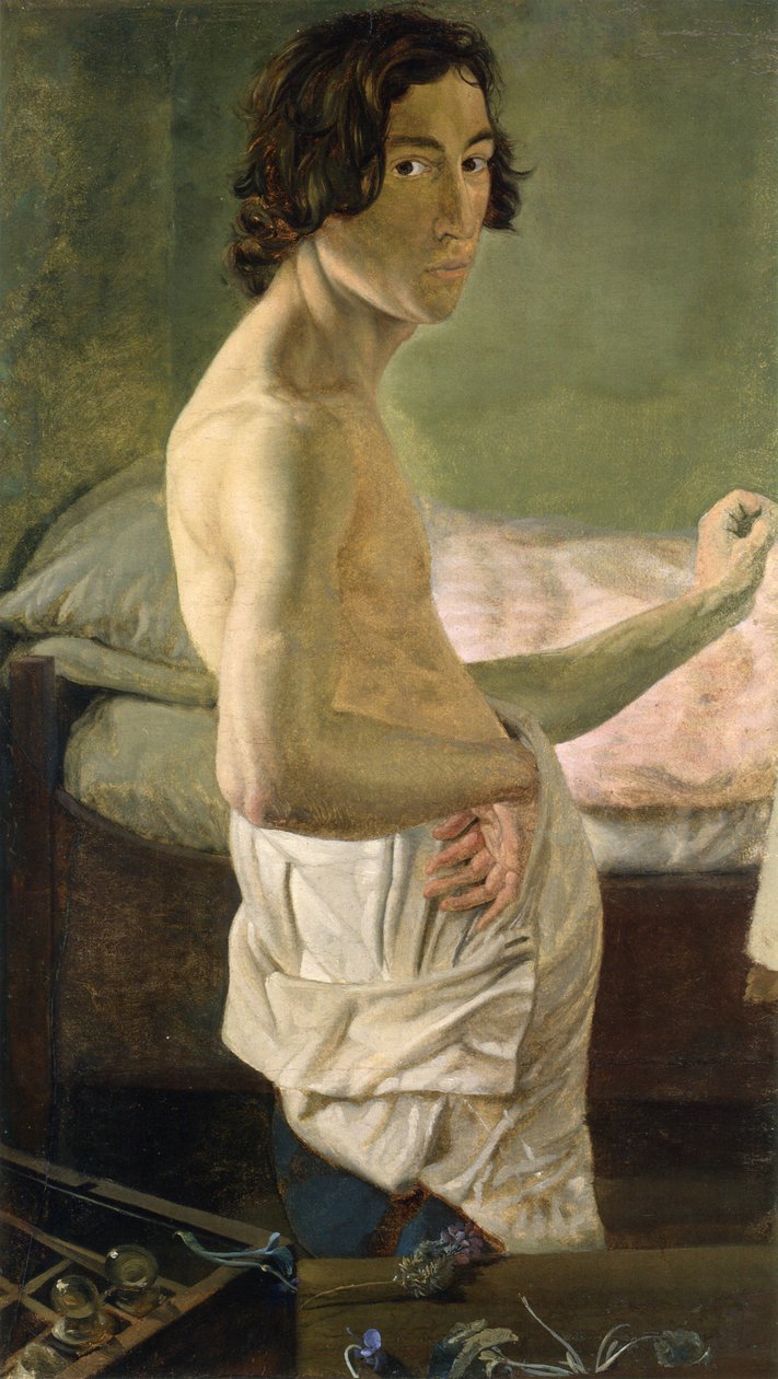 Önarckép a festőállványon alkotó: Victor Emil Janssen