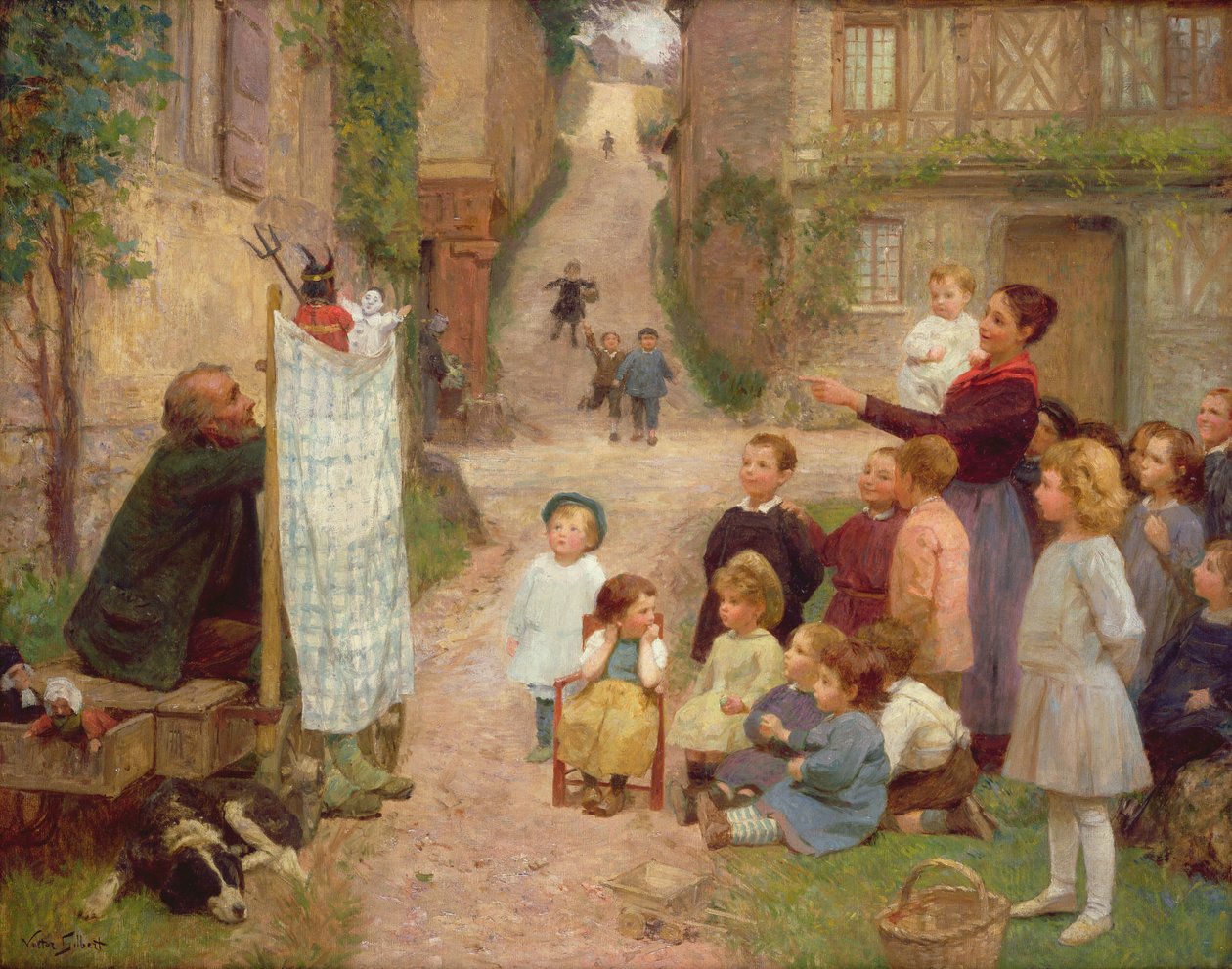 A Bábszínház alkotó: Victor Gabriel Gilbert