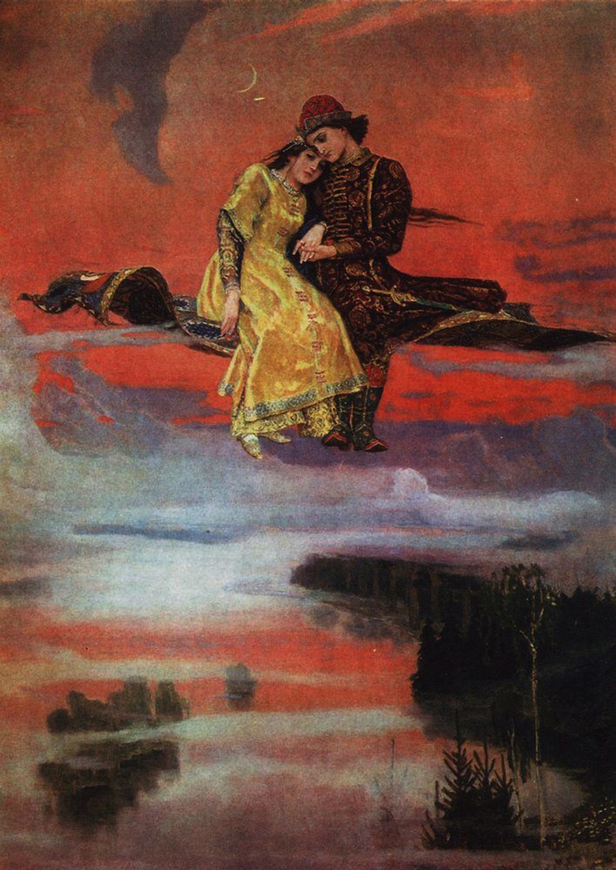 Repülőszőnyeg, 1919-20 alkotó: Victor Mikhailovich Vasnetsov