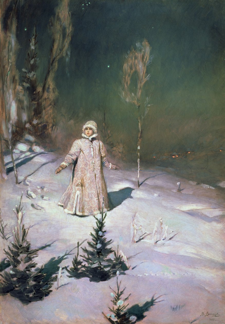 Snow Maiden, 1899 alkotó: Victor Mikhailovich Vasnetsov