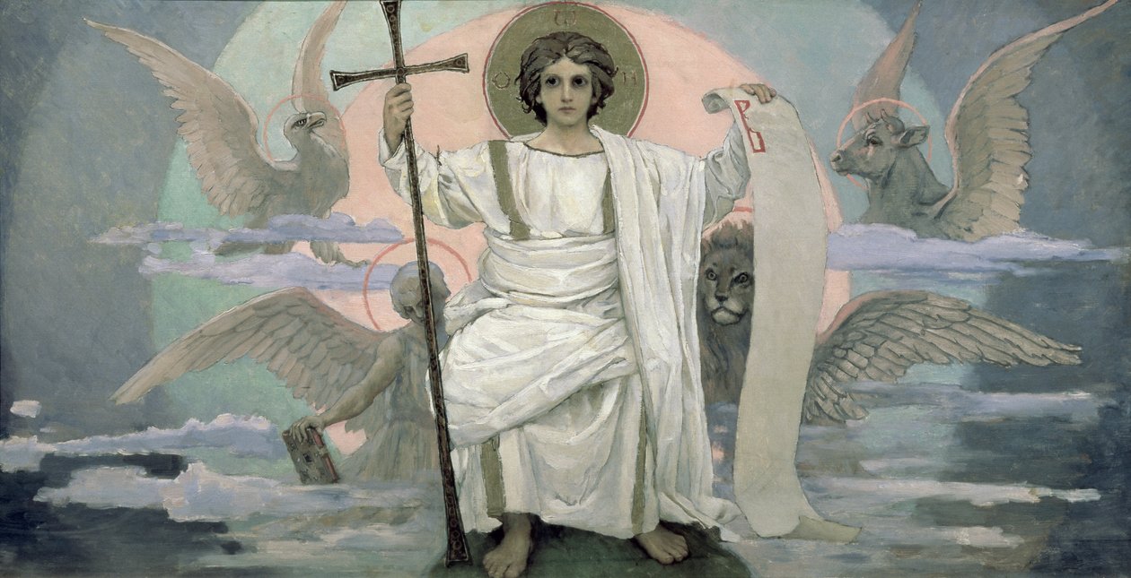 Isten Fia – Isten szava, 1885-96 alkotó: Victor Mikhailovich Vasnetsov