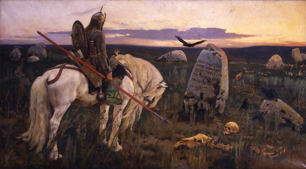 Lovag az útkereszteződésben alkotó: Victor Mikhailovich Vasnetsov